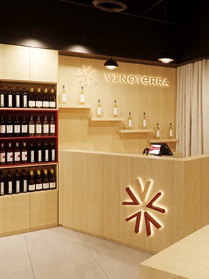 Винотека в Москва-Сити IQ квартал